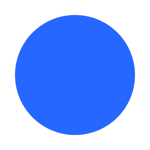 sfera blu puramente decorativa, parte di una lista a punti